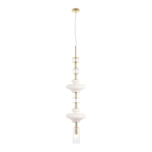 Подвесной светильник Crystal Lux VALENCIA SP1.1 GOLD изображение в интернет-магазине Cramer Light фото 2