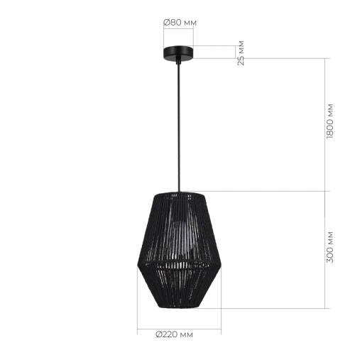 Подвесной светильник Evoluce Ettan SLE6025-413-01 изображение в интернет-магазине Cramer Light фото 6