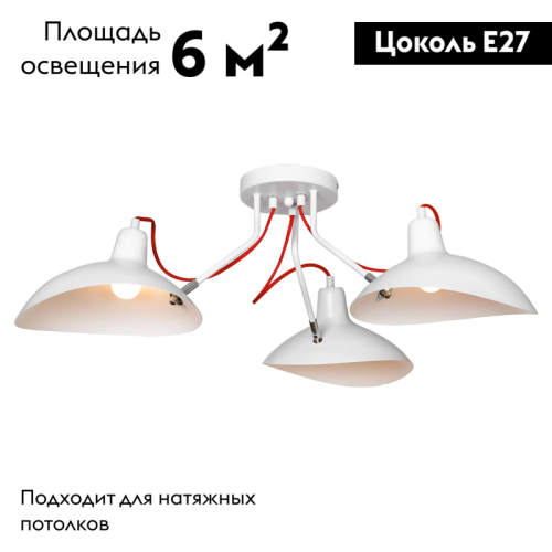 Потолочная люстра Lussole Loft Navajo LSP-8126 изображение в интернет-магазине Cramer Light фото 2