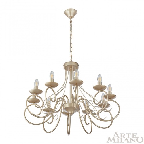 Подвесная люстра Arte Milano 349159/10 CG изображение в интернет-магазине Cramer Light фото 4