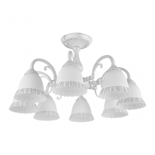 Потолочная люстра Arte Milano 347410/8 WT+SL изображение в интернет-магазине Cramer Light фото 8