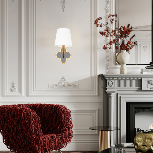 Бра Loft IT Silence 10303W/B Brass дополнительное фото фото 7