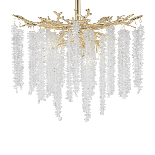 Люстра на штанге Freya Mineral FR1010CL-06G изображение в интернет-магазине Cramer Light фото 5