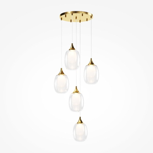 Каскадная люстра Maytoni Aura MOD016PL-05BS изображение в интернет-магазине Cramer Light фото 5