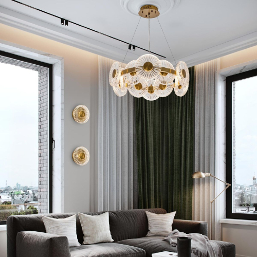 Подвесная люстра Modestyle MS.1831.12 AB изображение в интернет-магазине Cramer Light фото 2