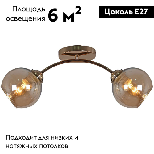 Потолочная люстра Reluce 01538-0.3-02 FGD изображение в интернет-магазине Cramer Light фото 2