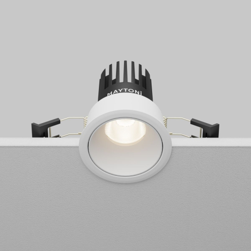 Встраиваемый светильник Maytoni Dip DL115-10W-4K-W изображение в интернет-магазине Cramer Light фото 5