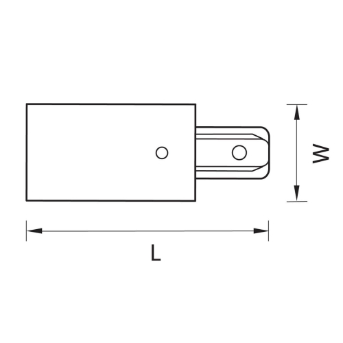 Питание боковое Lightstar Barra 501116 изображение в интернет-магазине Cramer Light фото 2