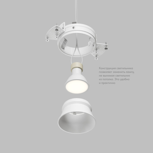 Точечный светильник Denkirs Spot Hide DK2145-WH изображение в интернет-магазине Cramer Light фото 4
