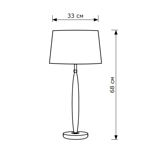 Настольная лампа LightHall Daisy LH012004 изображение в интернет-магазине Cramer Light фото 3