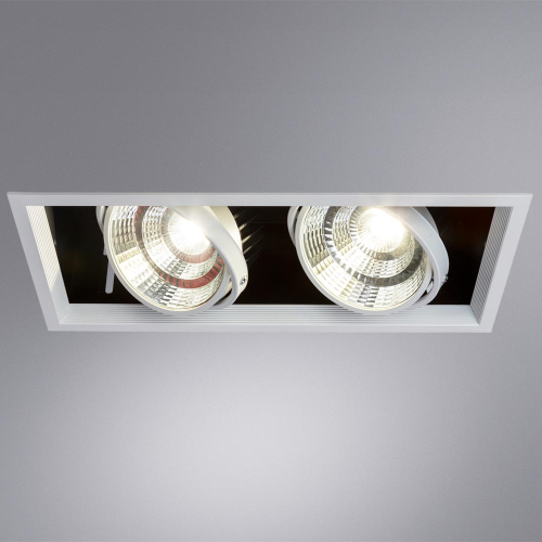 Встраиваемый светильник Arte Lamp Merga A8450PL-2WH изображение в интернет-магазине Cramer Light фото 7