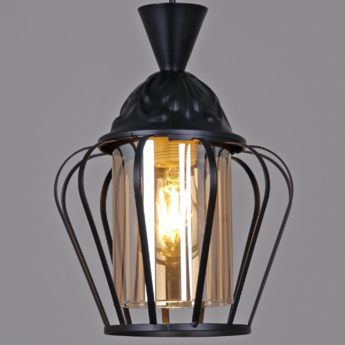 Подвесной светильник Reluce 11180-0.9-01 BK изображение в интернет-магазине Cramer Light фото 3