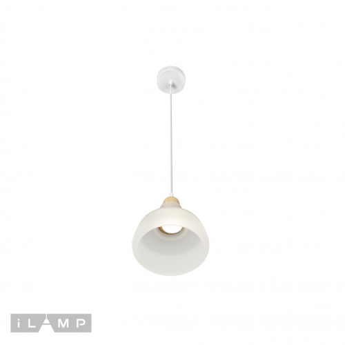 Подвесной светильник iLamp Puro AP9006-1B WH изображение в интернет-магазине Cramer Light фото 3