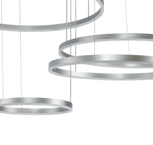 Подвесная люстра Indigo Galass 14001/4P Silver V000016L изображение в интернет-магазине Cramer Light фото 2