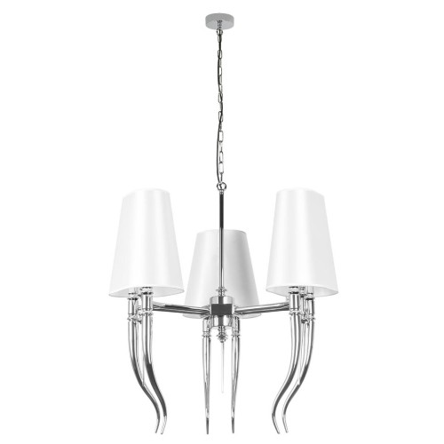 Подвесная люстра Loft IT Brunilde 10207/6 Chrome изображение в интернет-магазине Cramer Light фото 5