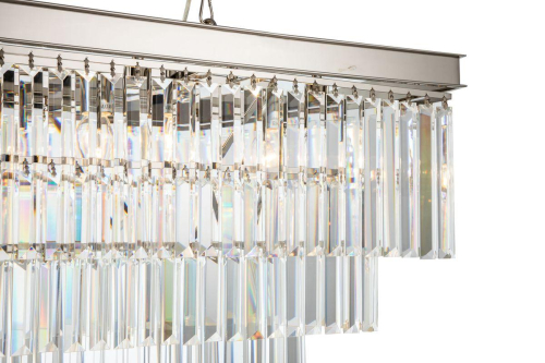 Подвесная люстра iLamp Triumph 6119-1200 Nickel изображение в интернет-магазине Cramer Light фото 4