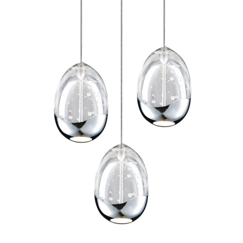 Подвесной светильник DeLight Collection Terrene MD13003023-3A chrome изображение в интернет-магазине Cramer Light