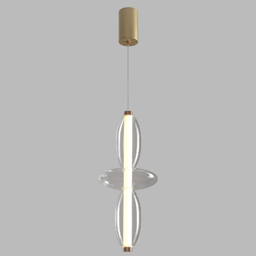 Подвесной светильник Crystal Lux QUASAR SP14W LED TRANSPARENT изображение в интернет-магазине Cramer Light фото 3