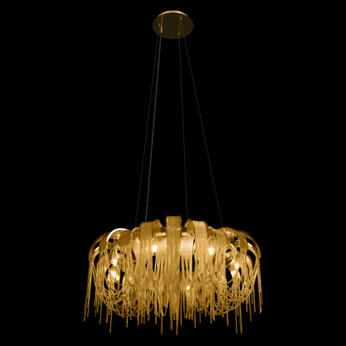 Подвесная люстра Loft IT Volver 10404/800 GD изображение в интернет-магазине Cramer Light фото 4