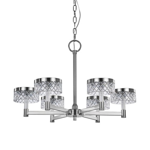 Подвесная люстра Delight Collection MD21020075 MD21020075-6A chrome изображение в интернет-магазине Cramer Light