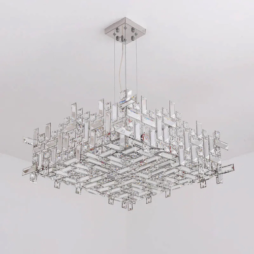 Подвесная люстра Delight Collection P7838-W60 chrome изображение в интернет-магазине Cramer Light фото 2