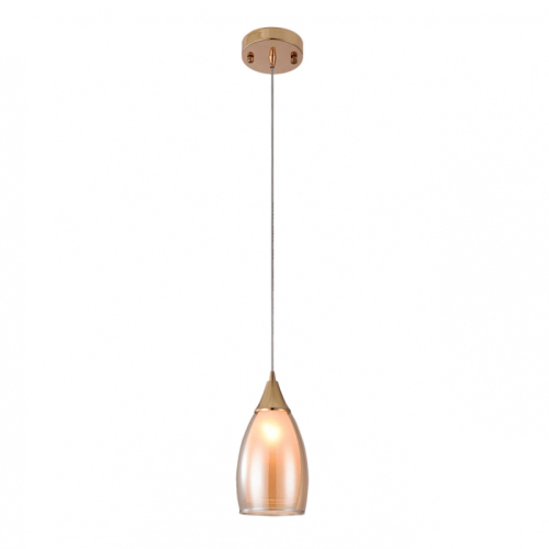 Подвесной светильник Eurosvet Cosmic 50085/1 золото изображение в интернет-магазине Cramer Light