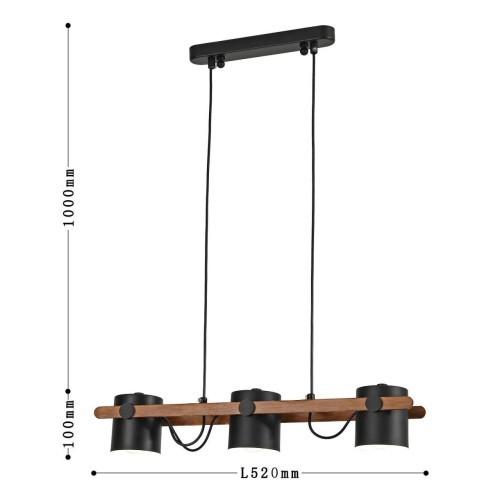 Подвесная люстра F-Promo Scandy 3004-3P изображение в интернет-магазине Cramer Light фото 5