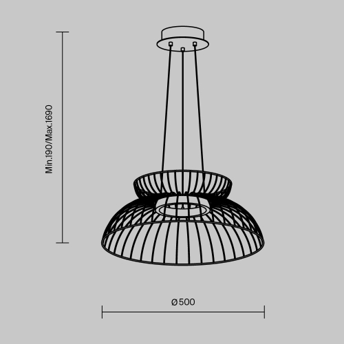 Подвесной светильник Freya Citrus FR5398PL-L6B изображение в интернет-магазине Cramer Light фото 3