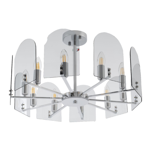 Люстра на штанге Arte Milano Sorrento 377309/10/580 CR изображение в интернет-магазине Cramer Light фото 8