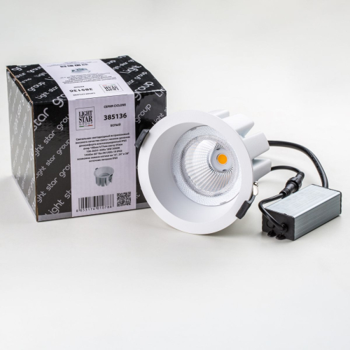Встраиваемый светильник Lightstar Ciclone 385136 изображение в интернет-магазине Cramer Light фото 3