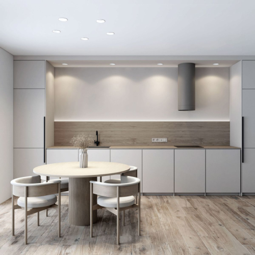 Точечный встраиваемый влагозащищенный светильник Denkirs Trim DK2450-WH изображение в интернет-магазине Cramer Light фото 7