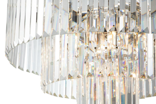 Подвесная люстра iLamp Triumph 7383/8P Nickel изображение в интернет-магазине Cramer Light фото 4