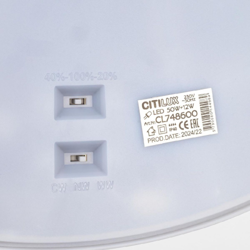 Потолочный светильник Citilux Norma CL748600 изображение в интернет-магазине Cramer Light фото 9