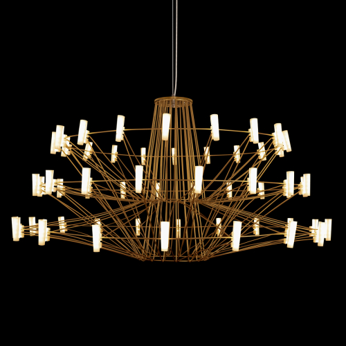 Подвесная люстра LOFT IT Coppelia 10476 Gold изображение в интернет-магазине Cramer Light фото 4