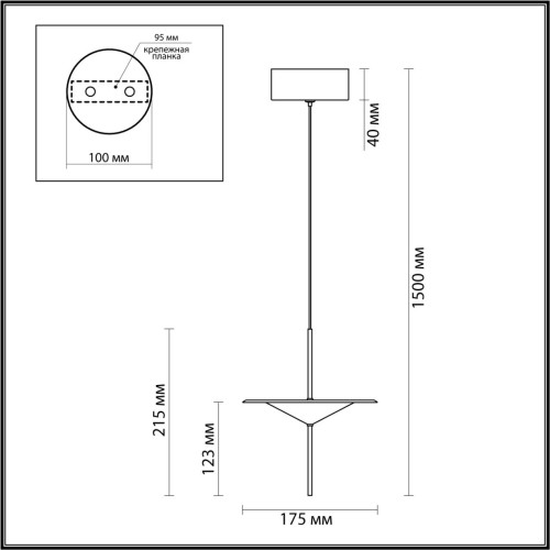 Подвесной светильник Odeon Light Steka 5012/10L изображение в интернет-магазине Cramer Light фото 2