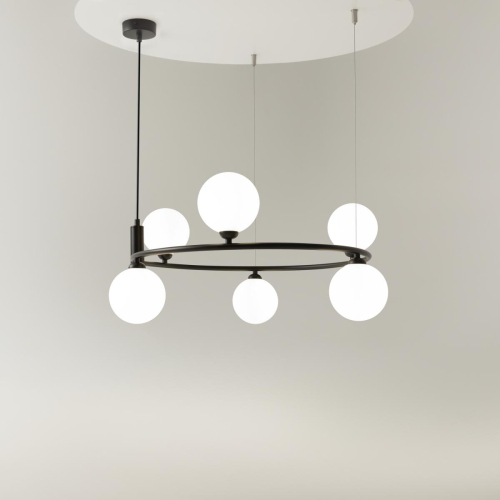 Подвесная люстра Maytoni Ring MOD013PL-06B изображение в интернет-магазине Cramer Light фото 9