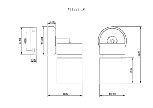 Спот Moderli Almero V11821-1W изображение в интернет-магазине Cramer Light фото 9