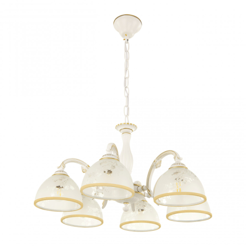 Подвесная люстра Arte Milano 349737/6 WT+G изображение в интернет-магазине Cramer Light фото 4