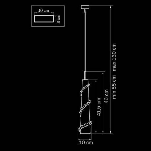 Подвесной светильник Lightstar Petalo 804310 изображение в интернет-магазине Cramer Light фото 2