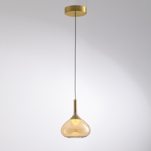 Подвесной светильник Delight Collection MD25001005-1A brass/amber изображение в интернет-магазине Cramer Light фото 4
