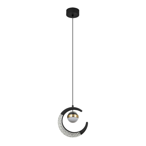 Подвесной светильник LED4U L7112-1 BK изображение в интернет-магазине Cramer Light