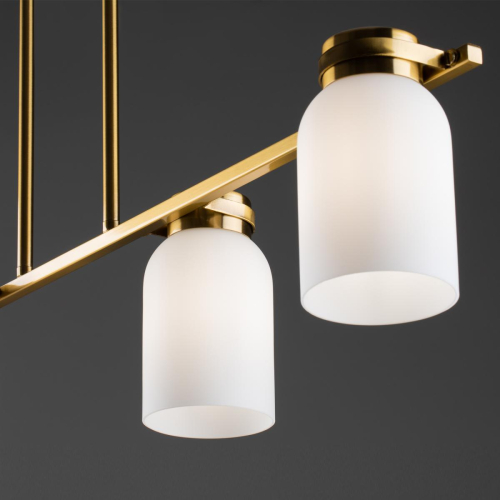 Люстра на штанге Freya Kamelia FR5446PL-04BS изображение в интернет-магазине Cramer Light фото 3