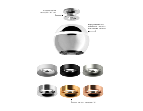 Насадка передняя Ambrella Light DIY Spot N7010 изображение в интернет-магазине Cramer Light фото 3