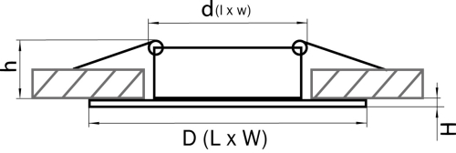 Встраиваемый светильник Lightstar Banale Weng 011008 изображение в интернет-магазине Cramer Light фото 2